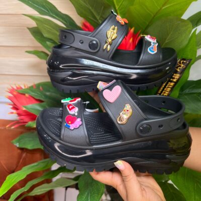 Black Mega Crush Sandal