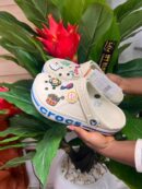 Nude Bayaband Crocs