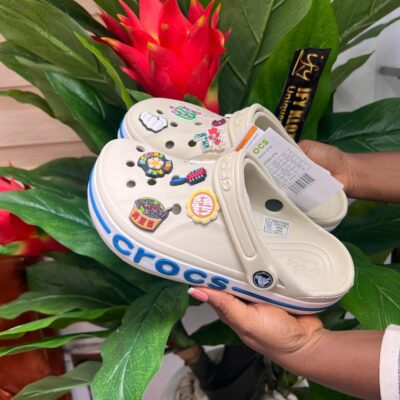 Nude Bayaband Crocs