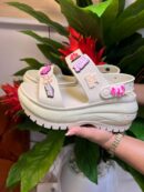 Cream Mega Sandal