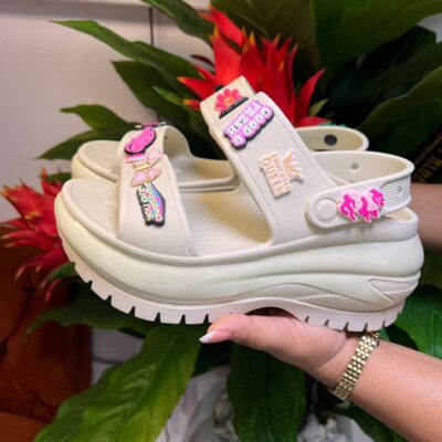 Cream Mega Sandal