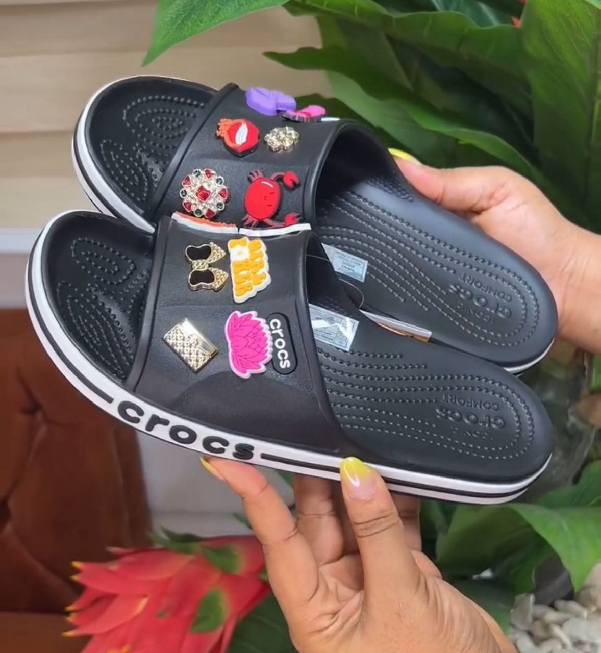 Black Bayaband Slide