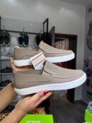 Khaki (Brown) & White Sole Roka