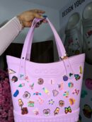Peach Tote Bag (Medium)