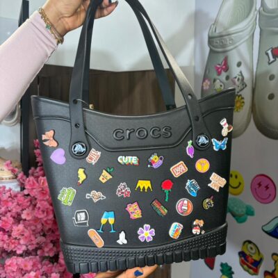 Black Crocs Tote Bag (Medium)