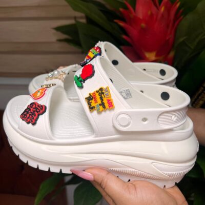 White Mega Sandal