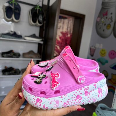 Barbie Platform Kids Crocs