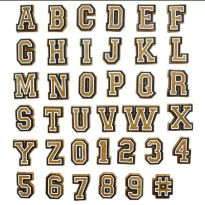 Alphabet Jibbtz - Gold