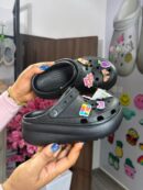 Black Crush Kiddies Crocs