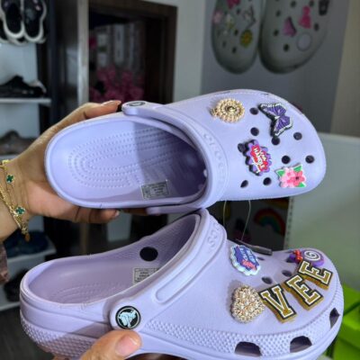Lilac Classic Crocs