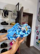 Blue Bape Classic Crocs