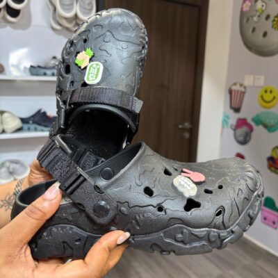 Black Atlas Crocs