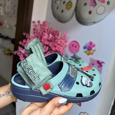 Naruto Grey Crocs