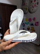 White Bayaband Slippers