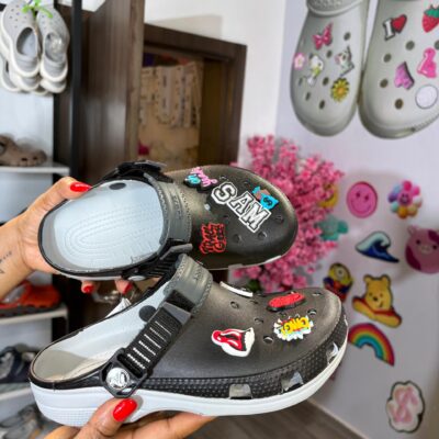 Black Turbo Crocs