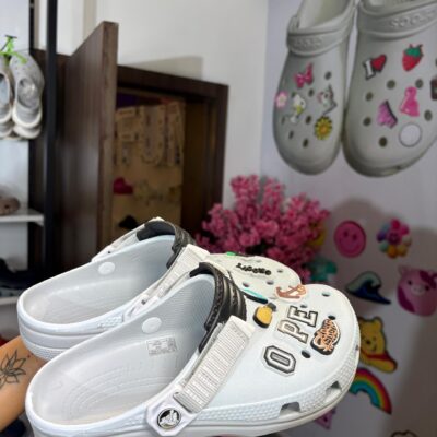 Light Ash Turbo Crocs
