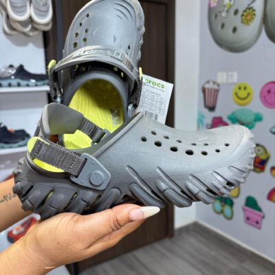 Ash/Lemon Echo Crocs