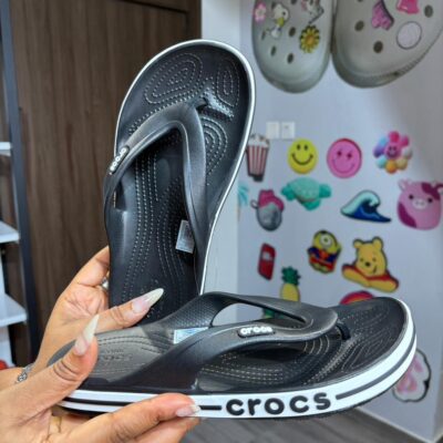 Black Bayaband Slippers