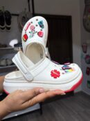 White/Red Sole Full Force